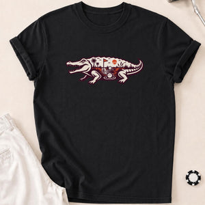 Putt You Later, Alligator Golf Tee T-Shirt - Black