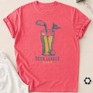 Beer League Golf T-Shirt - Watermelon