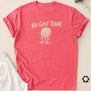 No Tee Time, No Good Time Golf Tee T-Shirt - Watermelon