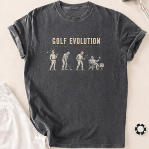 Golf Evolution T-Shirt - Pepper