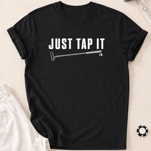 Just Tap It T-Shirt - Black