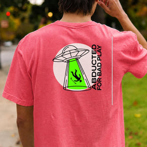 Abducted For Bad Play Golf Tee