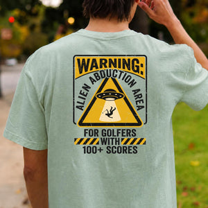 Alien Abduction Area For Golfers With 100 Plus Scores Golf Tee