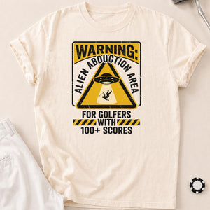 Alien Abduction Area For Golfers With 100 Plus Scores Golf Tee