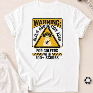 Alien Abduction Area For Golfers With 100 Plus Scores Golf Tee