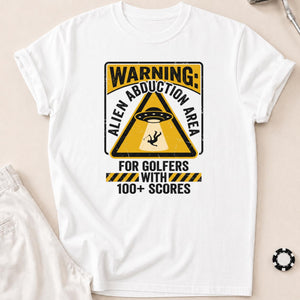 Alien Abduction Area For Golfers With 100 Plus Scores Golf Tee