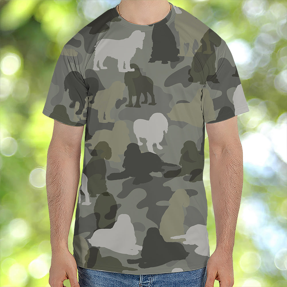 American Cocker Spaniel Camo T-Shirt