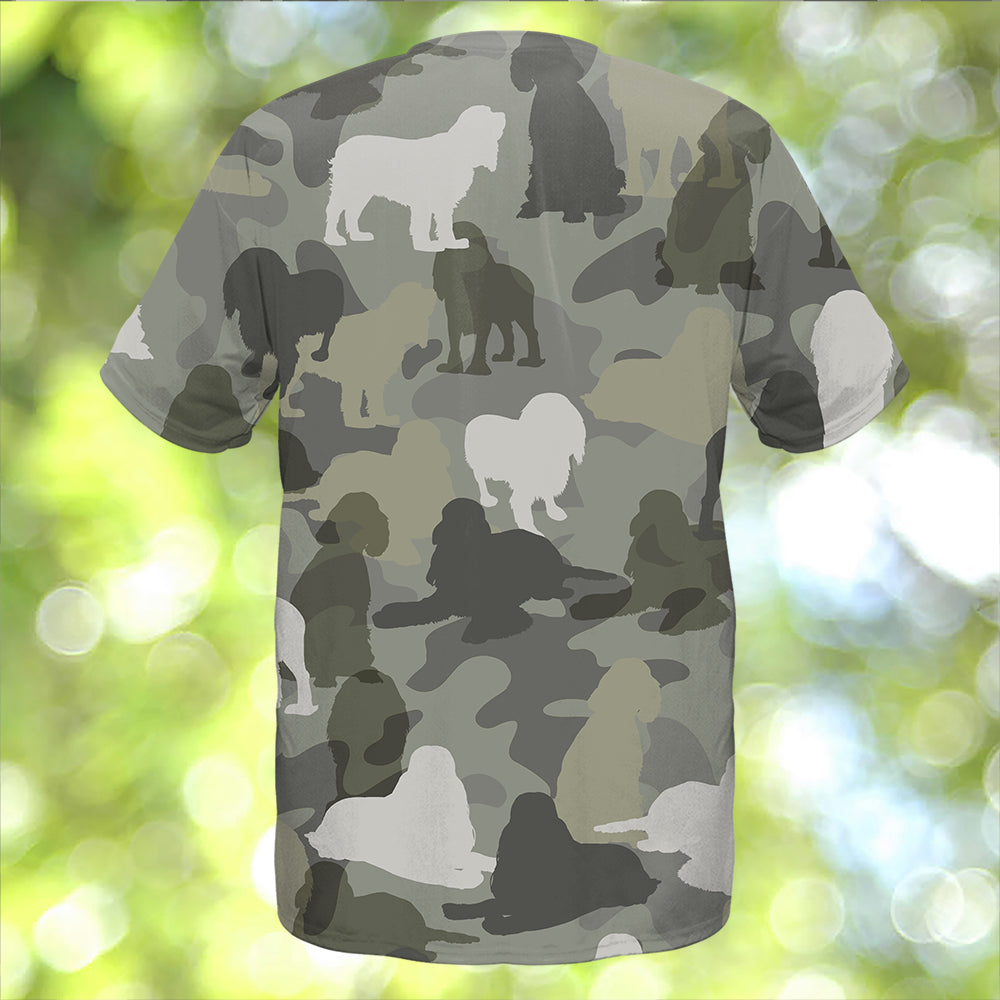 American Cocker Spaniel Camo T-Shirt