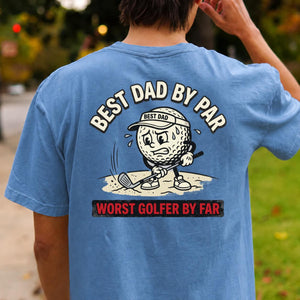 Best Dad Worst Golfer Tee