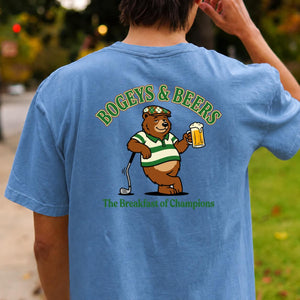 Bogeys, Beers & Bear Necessities Golf Tee