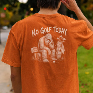 Course Closed, Bigfoot Bummed Golf Tee
