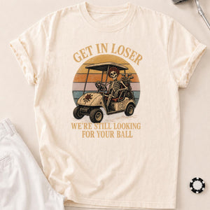 Get In, Loser—We’re Ball Hunting Golf Tee