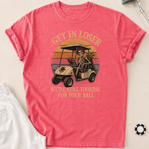 Get In, Loser—We’re Ball Hunting Golf Tee