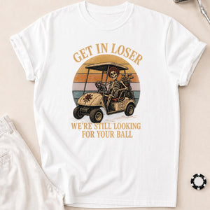 Get In, Loser—We’re Ball Hunting Golf Tee