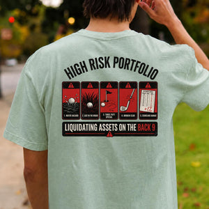 High Risk Portfolio Golf Tee