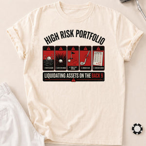 High Risk Portfolio Golf Tee