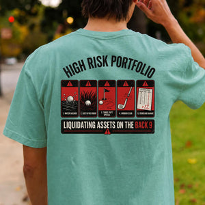 High Risk Portfolio Golf Tee
