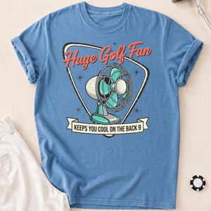 Huge Golf Fan Keeps You Cool On The Back 9