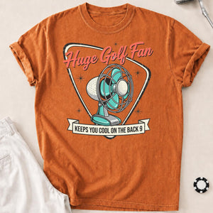 Huge Golf Fan Keeps You Cool On The Back 9