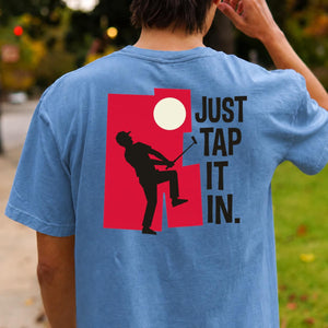 Just Tap It In Golf Silhouette Tee