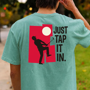 Just Tap It In Golf Silhouette Tee