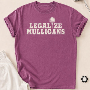 Legalize Mulligans Vintage Golf Tee
