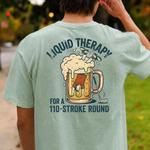 Liquid Therapy For A 110-Stroke Round Golf Tee