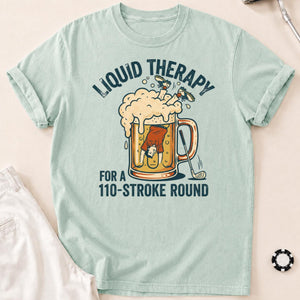 Liquid Therapy For A 110-Stroke Round Golf Tee
