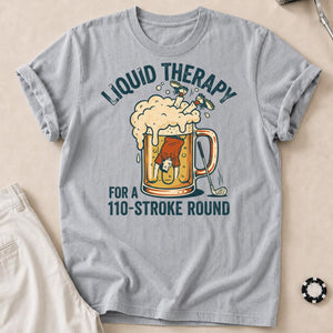 Liquid Therapy For A 110-Stroke Round Golf Tee