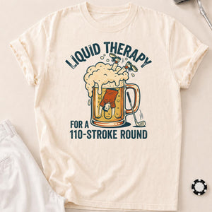 Liquid Therapy For A 110-Stroke Round Golf Tee