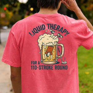 Liquid Therapy For A 110-Stroke Round Golf Tee