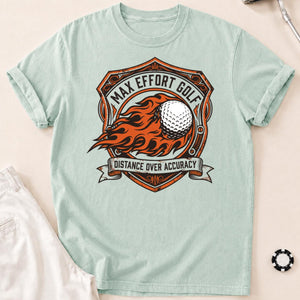 Max Effort Golf Vintage Shield