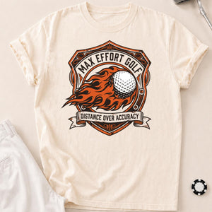 Max Effort Golf Vintage Shield