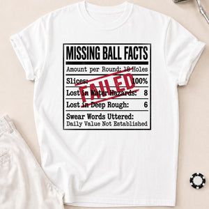 Missing Ball Facts