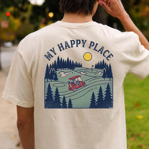 My Happy Place Golf Course Tee