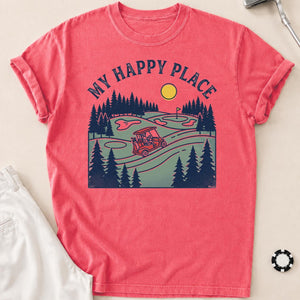 My Happy Place Golf Course Tee