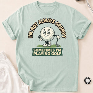 Not Always Grumpy Golf Ball