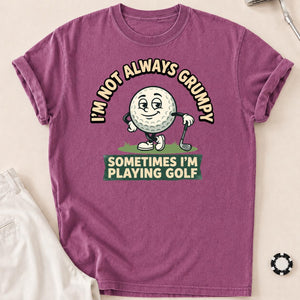 Not Always Grumpy Golf Ball