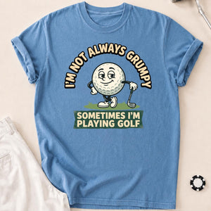 Not Always Grumpy Golf Ball