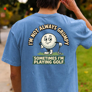 Not Always Grumpy Golf Ball
