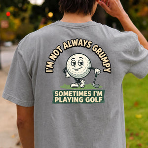 Not Always Grumpy Golf Ball