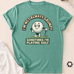 Not Always Grumpy Golf Ball