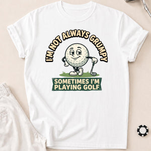 Not Always Grumpy Golf Ball