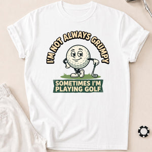 Not Always Grumpy Golf Ball