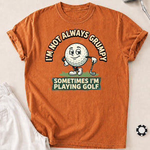 Not Always Grumpy Golf Ball