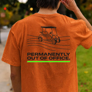 Permanently Out Of Office Golf Tee