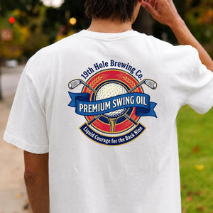 Premium Swing Oil Golf Tee