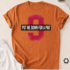 Put Me Down For A Par