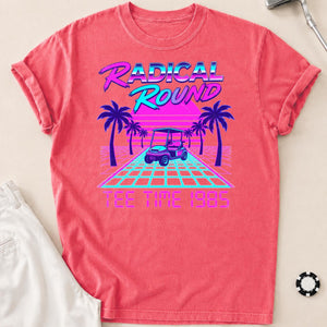 Radical Round Tee Time 1985 Golf Tee