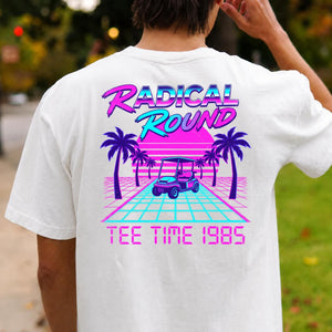 Radical Round Tee Time 1985 Golf Tee